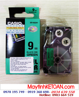 TAPE IN NHÃN CASIO XR-9X1